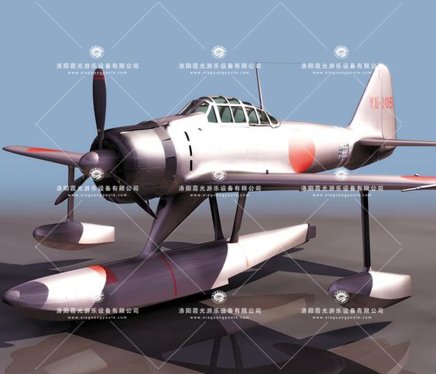 西宁3D模型飞机_